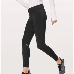 Lululemon chasing miles tights size 8